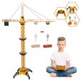 thumbnail image 1 of Mini Tudou Mega Tower de juguete RC Crane, 128 cm, con mando a distancia, 1 of 7