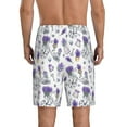thumbnail image 4 of Lsque Lavender Bicycle Mens Sleep Pajama Shorts,Short Pajama Pants, Cotton Ultra-Soft Knit-4X-Large, 4 of 9