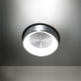 thumbnail image 2 of WAC Lighting Corso 18" LED 3000K Modern Aluminum Flush Mount in Chrome, 2 of 2