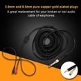 thumbnail image 1 of Audio Cablefor Sennheiser,Replacement Spring Coil Cable Coil Spring Wire Earphone Audio Cable Proven Performance, 1 of 13