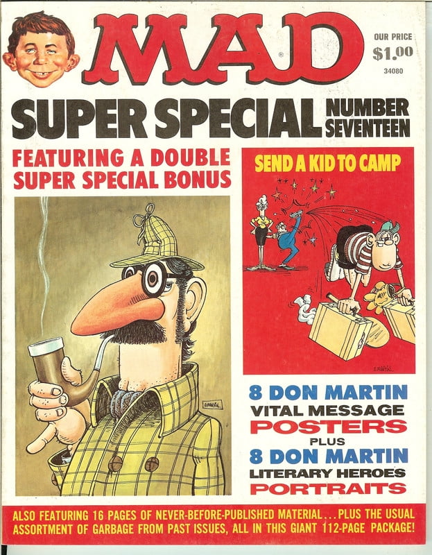 MAD Magazine Vintage Collectible HIGH GRADE Super Special Number 17