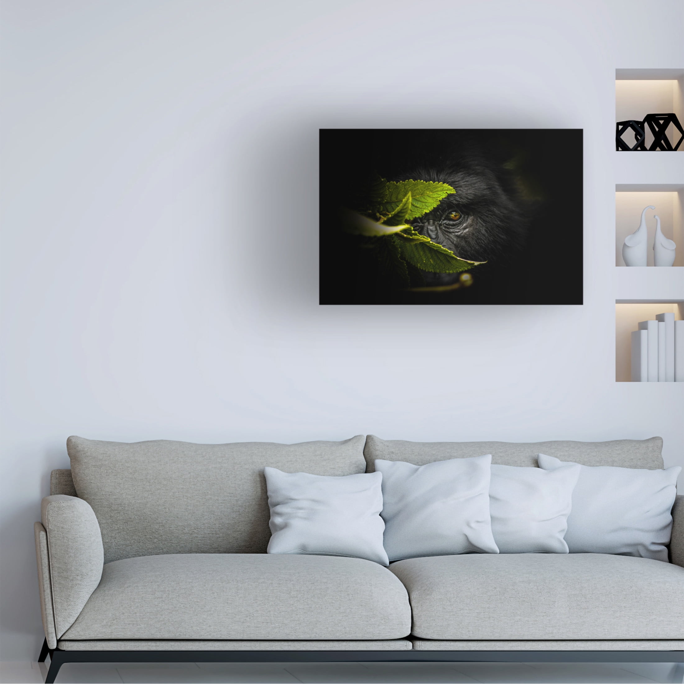 Canvas Wall Art - Manginiphotography 'Keeping Secrets' Wall Art for Living Room, Bedroom, or Office Décor by Trademark Fine Art - 47 x 30 Inches