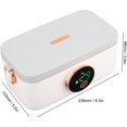thumbnail image 4 of Electric Lunch Box, USB Rechargeable Food Warmer with Stainless Steel Container Heated Lunch Box Portable Food Heater for Work and Travel Use, 4 of 5