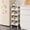 24cm wide, variant on Gaderth Rolling Storage Cart on Wheels, Slim Rolling Cart Organizer with Pull-Out Basket & Tabletop, Movable Bathroom Cart for Kitchen Living Room Pantry