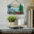 thumbnail image 4 of CounterArt "Life Is Better" Hanging Wood Wall Sign, 4 of 7