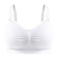 thumbnail image 4 of Sujetador de lactancia ajustable con hebilla superior, ropa interior inalámbrica, sujetador de lactancia push up antiflacidez para mujeres embarazadas con almohadilla para el pecho, 4 of 5