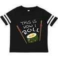 thumbnail image 3 of Inktastic This is How I Roll- cute sushi Boys or Girls Toddler T-Shirt, 3 of 5