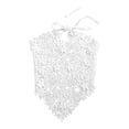 thumbnail image 2 of WZXFASHION Womens Head Wraps Soft Slouchy Style Crochet Knit Hair Bandanas with Ties for Vacation Photograph Outdoors White, 2 of 4