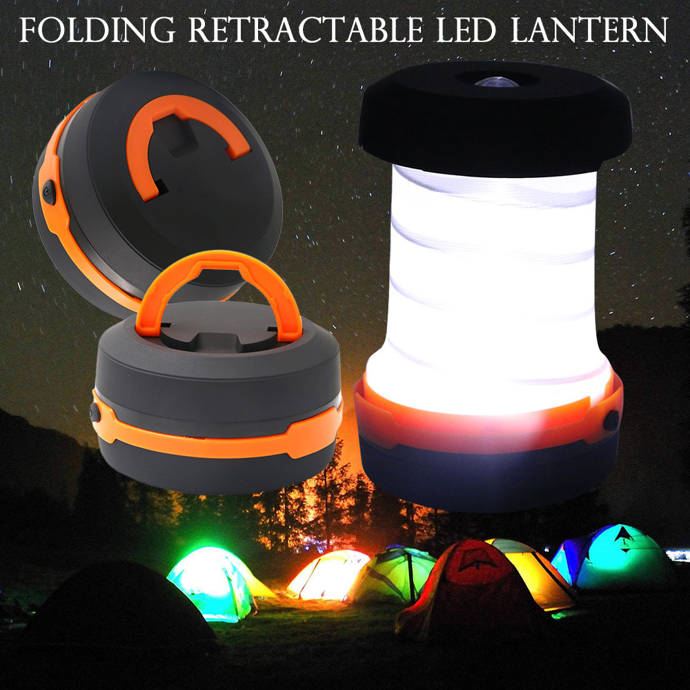 Outdoor USB Rechargeable Waterproof Ultra Bright Handle Camping Tent Lamp Lantern with Lampshade Circle Durable Fishing LED Lighting High Metal Quality And Can Use As A Power Bank - image 4 of 4