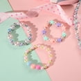 thumbnail image 4 of PinkSheep 6Pcs Kids Jewelry for Girls Pendant Necklace Beaded Bracelet Dress Up Jewelries Set for Little Girl Child Toddler, 4 of 9