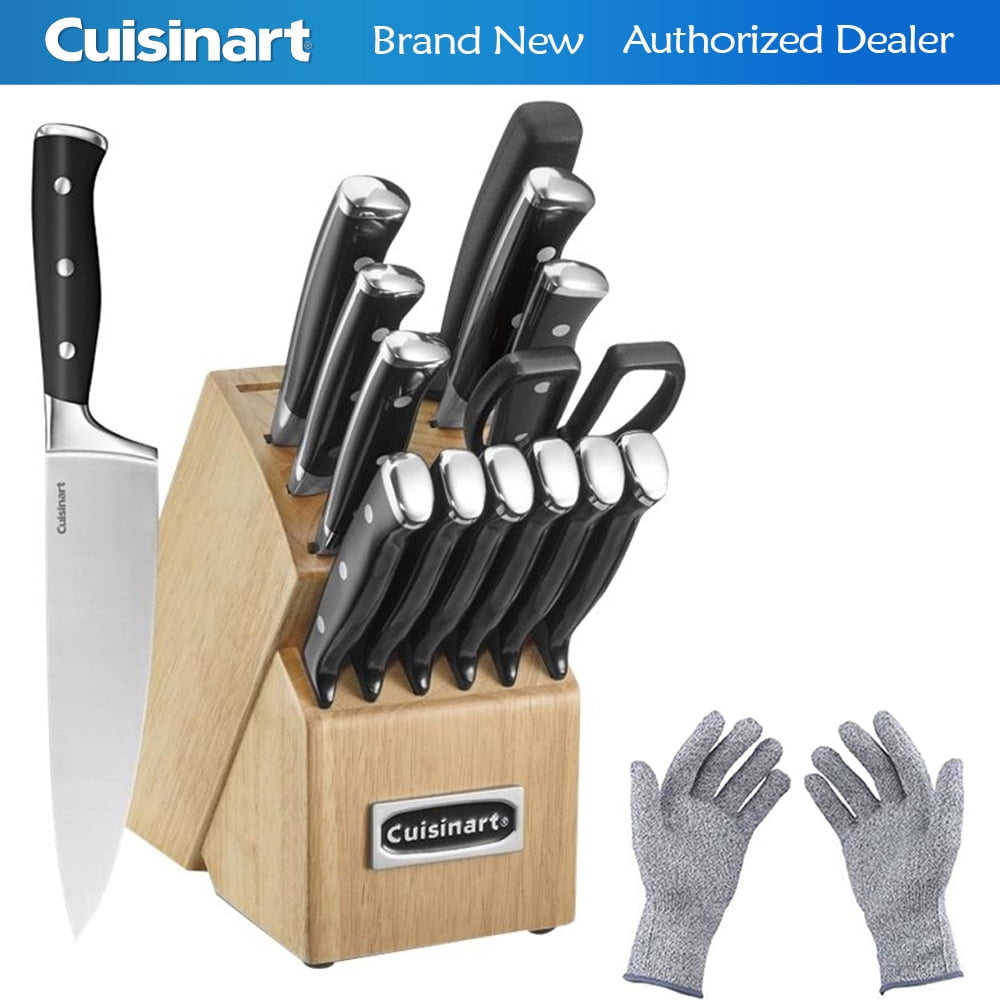 Cuisinart (C77BTR15P) Triple Rivet Collection 15Piece Cutlery Block
