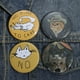 thumbnail image 4 of 30 Estilos Personalidad Creativa Alfabeto Inglés Serie De Animales De Dibujos Animados Broche De Metal Placa De Estaño Insignia Simple Redonda Pin De Solapa Accesorios De Moda, 4 of 4