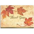 thumbnail image 2 of Great Papers! Folded Thank You Note Card Fall Leaves 4.875" x 3.375" 50/Pack (2017002), 2 of 4
