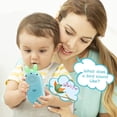 thumbnail image 6 of DISEN Baby Cell Phone Toy Teething, Musical Phone Toy for 6 to 12 MonthsToddlers Kids Infants Toddlers Electronic Learning Toy with Sound Light, Blue（1pcs）, 6 of 7