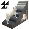 thumbnail image 1 of Escaleras para perros Necrely de 7 peldaños para camas de 91 cm de altura, perros pequeños, 34 kg, 1 of 6