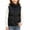 Black, variant on Girls Puffer Vest Casual Sleeveless Full-Zip Gilet Kids Outerwear Vest Winter Outdoor Warm Jacket