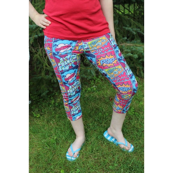 Crime Fighter- Women's Extra Plus TC Size Capris