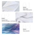 thumbnail image 4 of Haosy 2 Pack Kitchen Wash Cloths with Hanging Loops Absorbent Absorbent Quick Drying Hand Towels, Dreamlike Colorful Light Shadow, 4 of 7
