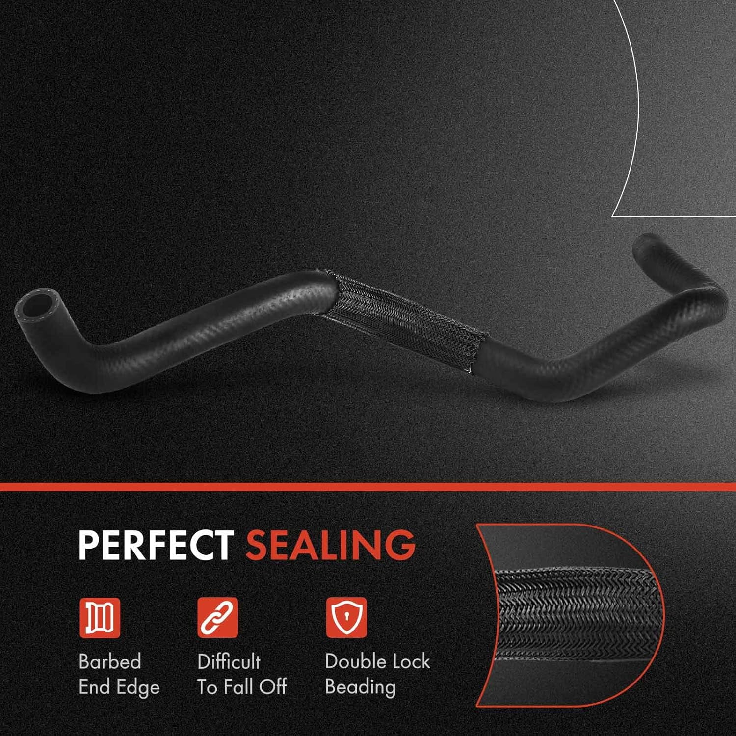 A-Premium Power Steering Reservoir/Suction Line Hose Assembly Compatible with Subaru Outback 2005 2006 2007 2008 2009, 2.5L, Reservoir To Pump