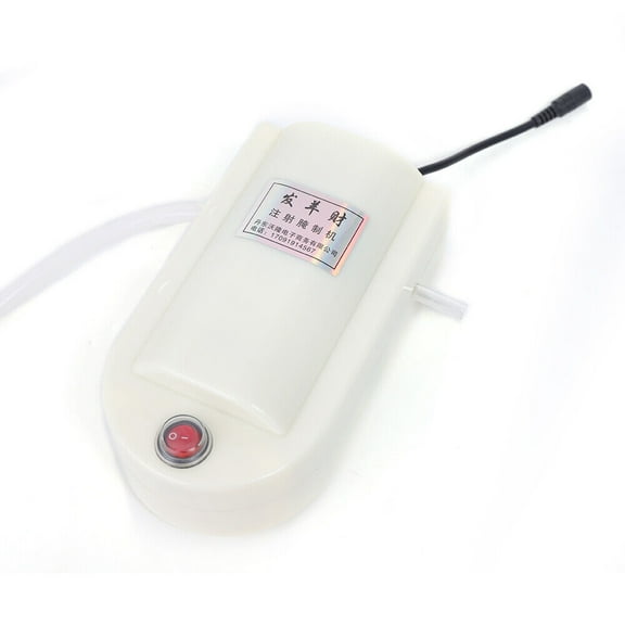 Miumaeov Meat Injector Gun Pump with Hose Stainless Steel Electric Marinade Injector Meat Food Processor Tool