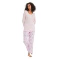 thumbnail image 2 of Kolipajam Women's Cotton Flannel Pajama Set Cozy Drawstring Waist Winter PJs for Women XXL, 2 of 5