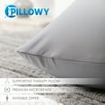 thumbnail image 4 of 16" x 16" Throw Pillow – Dark Grey: 1 PCS Luxurious Premium Microbead Pillow With 85/15 Nylon/Spandex Fabric. Forever Fluffy, Outstanding Beauty & Support. Silky, Soft & Beyond Comfortable, 4 of 7