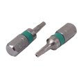 thumbnail image 2 of Unique Bargains T8 Hex Shank Magnetic Torx Security Screwdriver Bit Gray 4pcs, 2 of 4