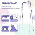 thumbnail image 5 of G TALECO GEAR Foldable Toddler Swing, Children’s Swing Set for Backyard, Portable Baby Swing Outdoor,  Purple, 5 of 8