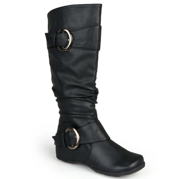 Women's Buckle KneeHigh Slouch Boot