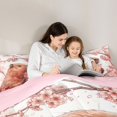 thumbnail image 4 of Erosebridal Capybara 7-Piece Bedding Comforter Set For Capybara Lover,Pink Peach Blossom King Bedding Sets For Kids Girls ,Reversible Pink, 4 of 7