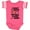 Football Pink and White, variant on Inktastic I Want to Grow Up to Be a Football Player Like My Daddy Boys or Girls Baby Bodysuit