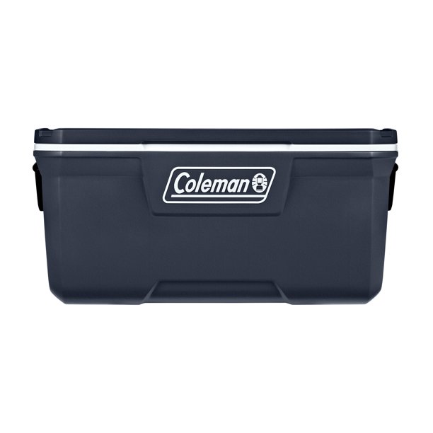 Coleman 316 Series 120Quart Hard Ice Chest Cooler, Blue Nights