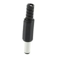 thumbnail image 3 of 60 Pcs Black 2.5mm x 5.5mm DC Power Male Plug Jack Adapter, 3 of 5