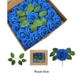 thumbnail image 2 of Ramo de rosas artificiales Cateissary de decoración azul Durabilidad duradera, 2 of 6