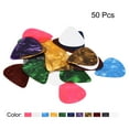 thumbnail image 3 of Guitar Picks Guitar Accessories 0.46mm Thickness Multi-Color Pack of 50, 3 of 4