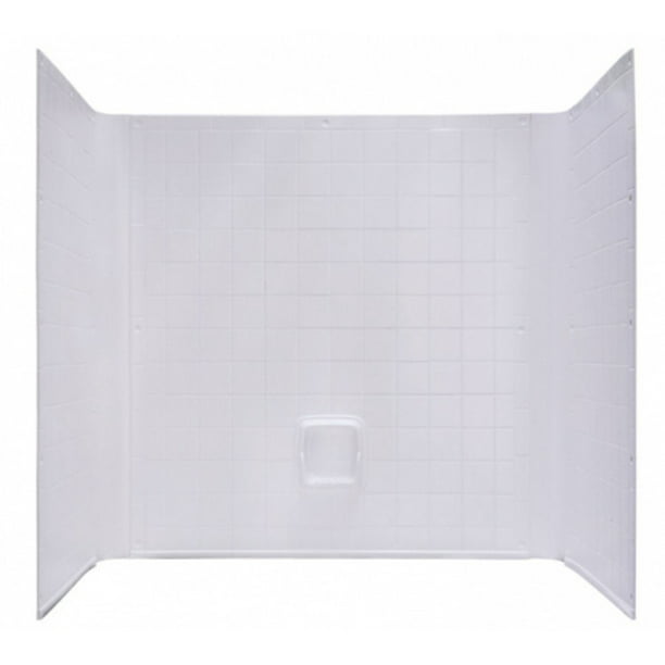 Better Bath Auw 27std Spk Uni Wall One, 54 X 27 Bathtub Wall Surround