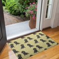 thumbnail image 2 of Dachshund Footprint Door Rugs,Washable Non Slip Door Mats Indoor,Decorative Door Mats,Entry Mat Indoor for Entrance,Bedroom,Kitchen,Bathroom,17"x30", 2 of 6