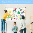 thumbnail image 5 of AGCAN Dry Erase Board 23" x 35" Magnetic Whiteboard 3'x2' Dry White Marker Board School Supplies, 5 of 9