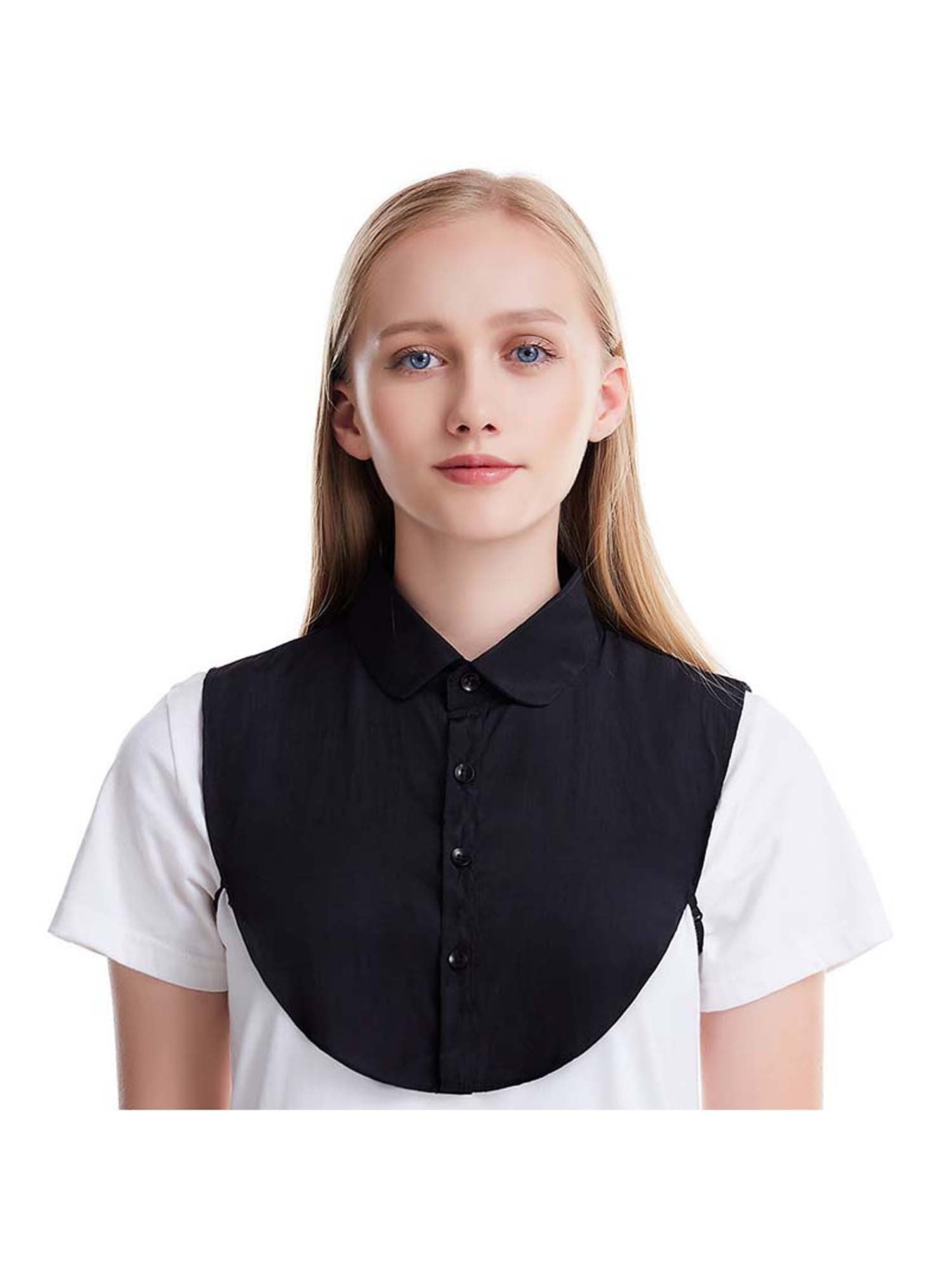 UPAIRC Womens Faux Turtleneck Neck Dickey False Fake Mock Blouse Half