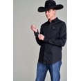 thumbnail image 2 of Kimes Ranch Blackout Black Solid Snaps - Mens Shirt  - Blackout Black, 2 of 4