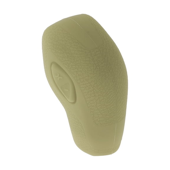 Unique Bargains Gear Shift Knob Cover Anti-slip Stick Shifting Handle Protector Silicone 1 Pc for Ford Focus 2012-2018  Beige