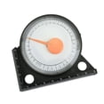 thumbnail image 1 of Compact Robust Plastic Angle Gauge with Pointer & Clear Scale - Multi-functional Slope and Horizontal Angle Measuring Tool for Home & Office Use, Made in Mainland China (Model DC39), 1 of 5