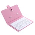 thumbnail image 1 of CAROOTU Clavier Sans Fil Bluetooth avec Housse en Cuir Mini Stand Cover Slim, 1 of 7
