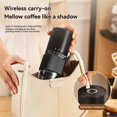 thumbnail image 2 of Portable Burr Coffee Grinder Small Electric Coffee Bean Grinder White, 2 of 5