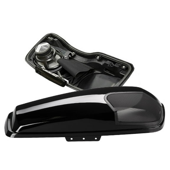Kicker 46HDBL69VB 6x9" Vivid Black Bag Lid Audio Kit for Harley-Davidson Speaker