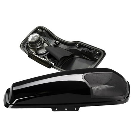 Kicker 46HDBL69VB 6x9" Vivid Black Bag Lid Audio Kit for Harley-Davidson Speaker