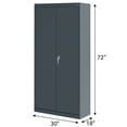 thumbnail image 6 of Sandusky Value Line 30'' Wide 3 - Shelf Storage Cabinet, 6 of 6