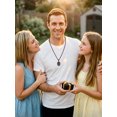 thumbnail image 4 of FaithHeart Saint Jude Thaddaeus Necklace for Men Women Stainless Steel Black Patron Judas Medal Pendant Jewelry Traveler Blessings Jewelry Gift for Son Boyfriend Birthday Valentine's Day, 4 of 8