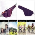 thumbnail image 3 of Waist bag, can hold water bottle, waist bag, chest bag, unisex sports hydration belt, jogging, cycling, travel, running shoulder bag, hydration belt, 3 of 5