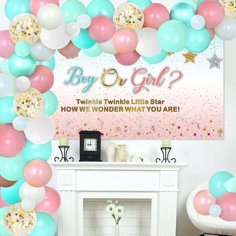 Pink Teal and Pink Arch Kit, Teal Balloon Garland Kit for Bridal Shower Wedding Birthday Festival Baby Shower Party - Walmart.com